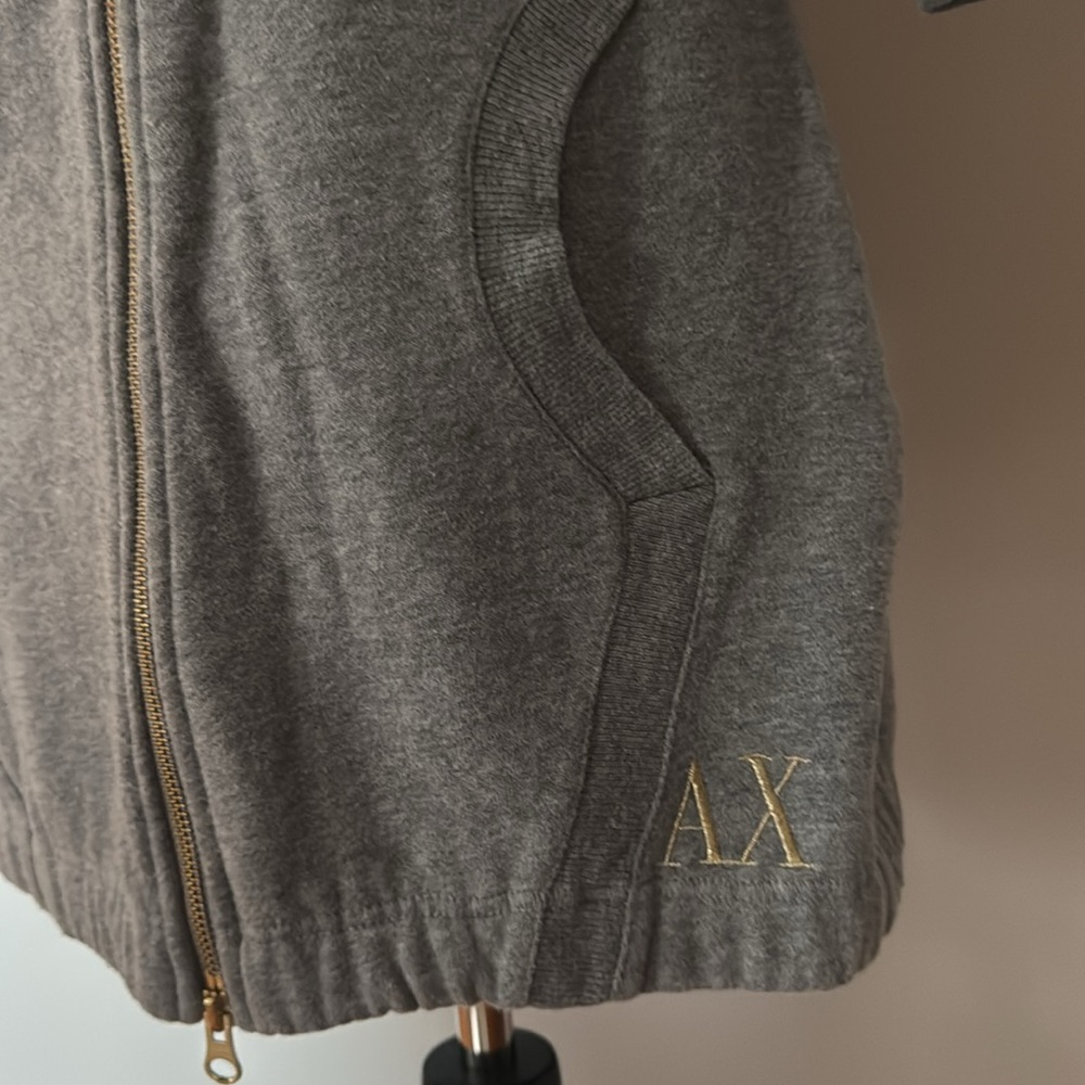 Armani Exchange women’s sweatshirt tunic size M - Picture 4 of 8
